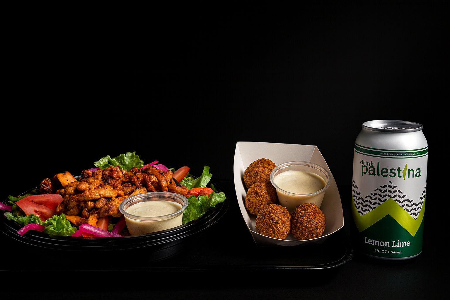 Falafel with Fountain Drink